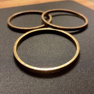 🌟10/$10 Set of 3 Vintage Style Bangles Size Small